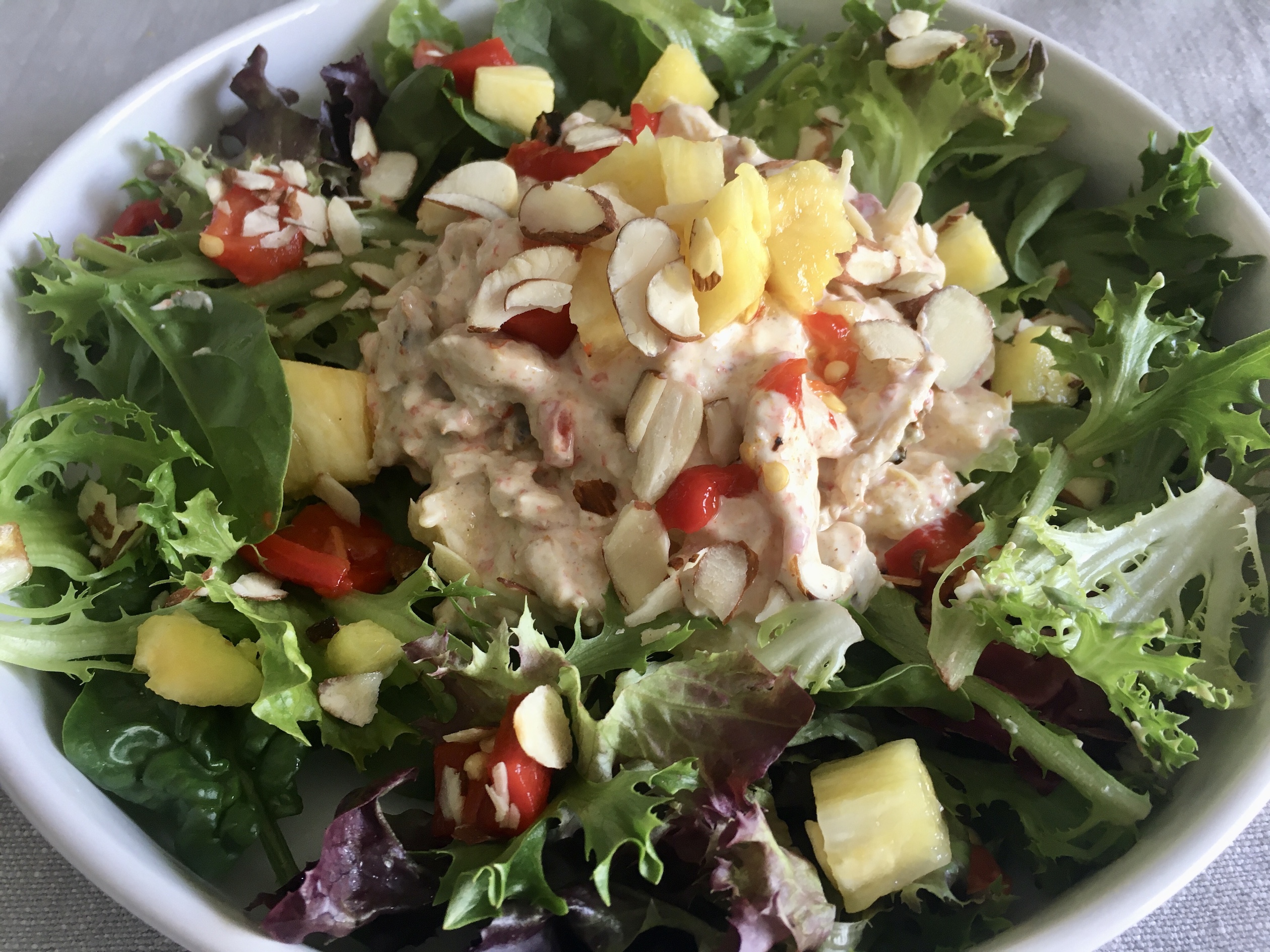 Tropical Chicken Salad - Life in the Feast Lane